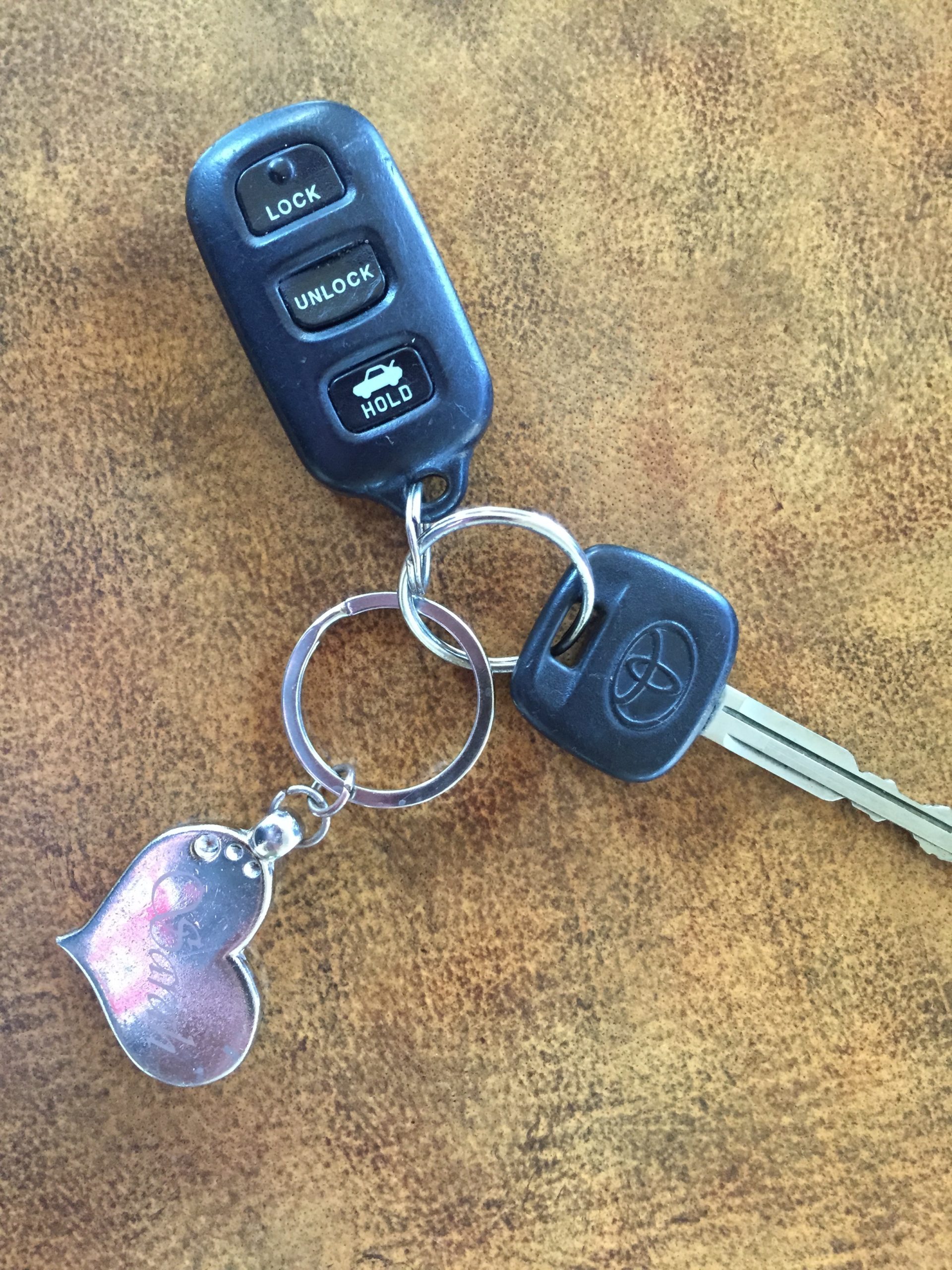 Found Toyota key